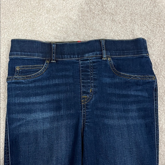 SPANX Dark Blue Flare Jeans - Picture 4 of 6
